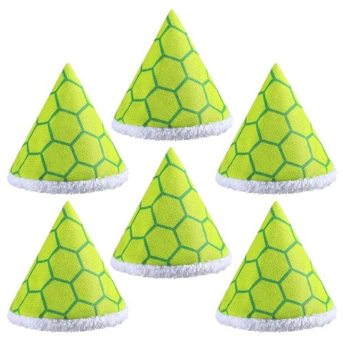 6 Pcs Reusable Pee Covers for Baby Boys - Turtle Pattern Green Teepe Cap Shield Gift - Newborn Pee Tents With Strong Water Absorption for Diaper Changing Accessory