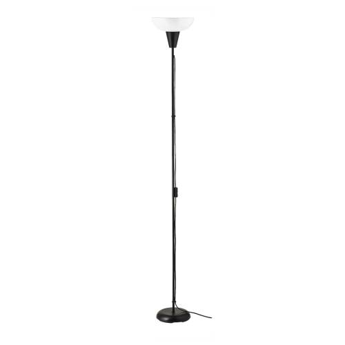 TÅGARP Floor uplighter - black/white