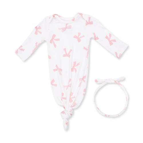 Pretty Bows - Knotted Gown and Knot Headband – Angel Dear