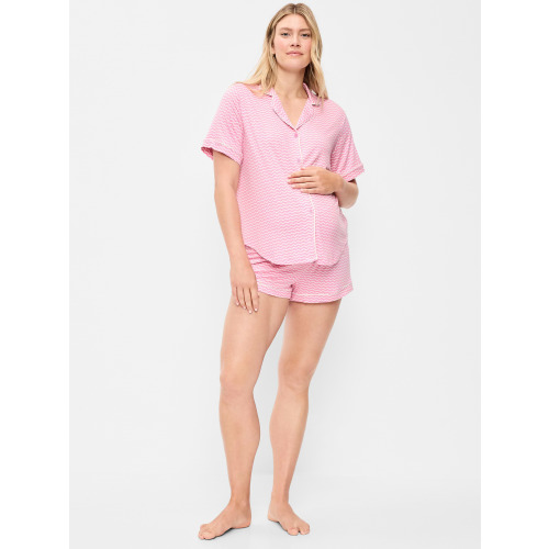 Maternity Classic Pajama Short Set