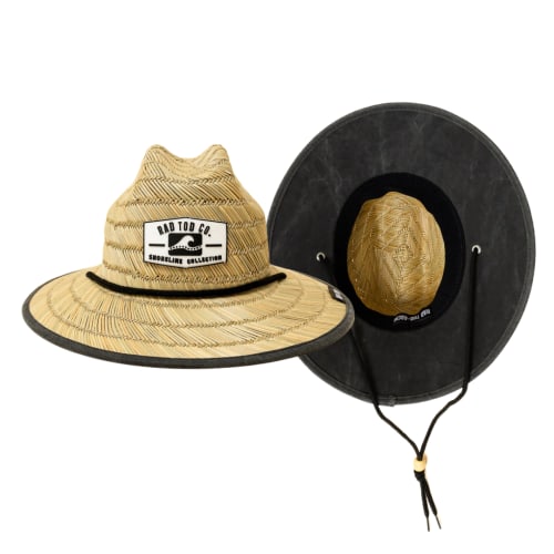 TODDLER STRAW HAT - ACID WASH BLACK | RAD TODDLER – Rad Tod