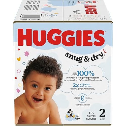 HUGGIES SNUG&Dry GIGA Diaper SZ2 116