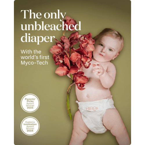 HIRO Diapers Monthly Diaper and Wipes Bundle