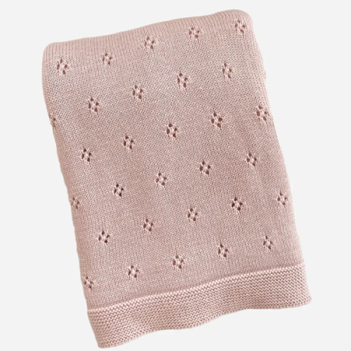 Cotton Heirloom Pique Blanket