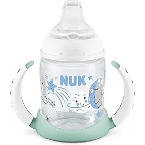 NUK Learner Cup, 5 oz, 1 Pack, 6+ Months – BPA Free, Spill Proof Sippy Cup