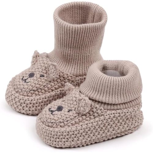 Newborn Booties, Bear