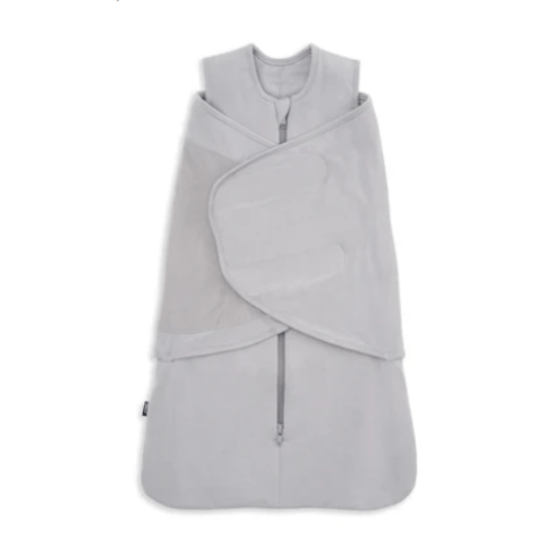 Size Small: HALO Storm Grey Bamboo Swaddle 2.0 TOG | Soft & Cozy