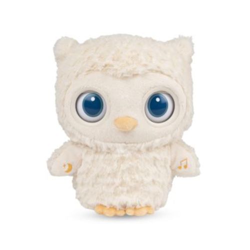 Baby Sleepy Eyes Owl Bedtime Soother Plush Night Light & Sound Machine, 8" - Ages 0+