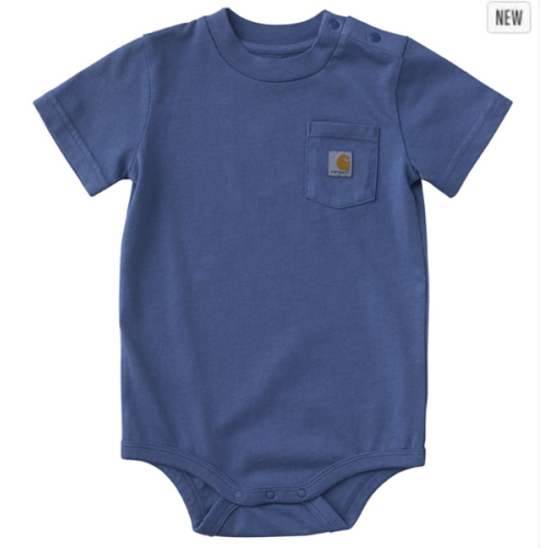 Boys' Short Sleeve Pocket Bodysuit (Baby) | Spring Layering | Carhartt