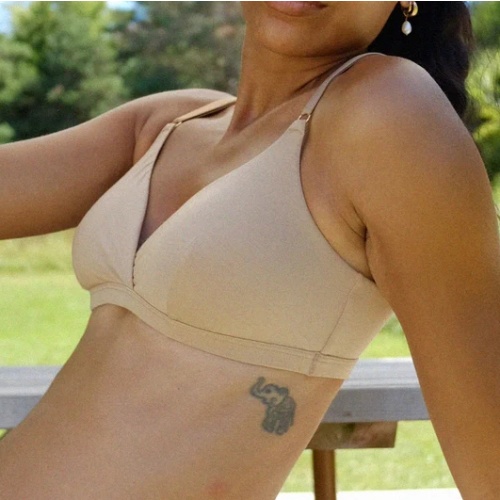 Soft-Cup Nursing Bra - Camel