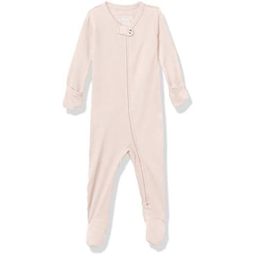L'ovedbaby Unisex Organic Baby Zipper Footie
