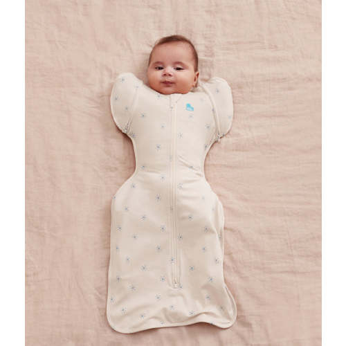 Swaddle Up™ 2-in-1 Transition Bag 0.2 TOG Viscose from Bamboo Mist Blue Sunny