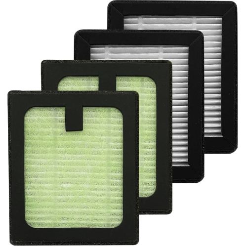 Dryer Advanced HEPA Filter Compatible with Baby Brezza Baby Bottle Dryer Advanced and Baby Brezza Baby Bottle Washer, 4 Pack
