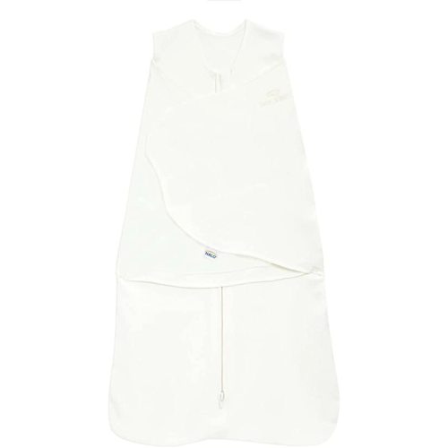 HALO Sleepsack 100% Cotton Swaddle, Cream, Newborn