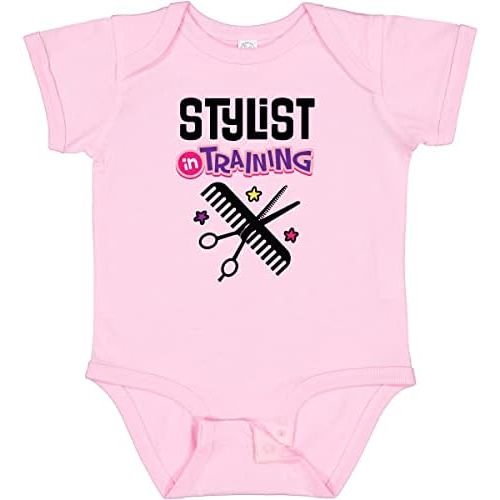 inktastic Future Hair Stylist in Training Baby Bodysuit