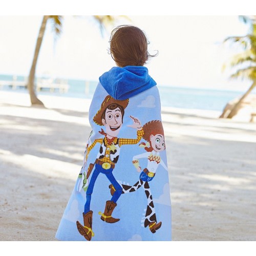 Disney and Pixar Toy Story  Kid Beach Hooded Towel UPF 50+