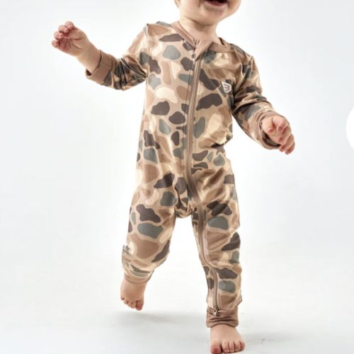 Baby Zip Up - Pintail Camo – BURLEBO
