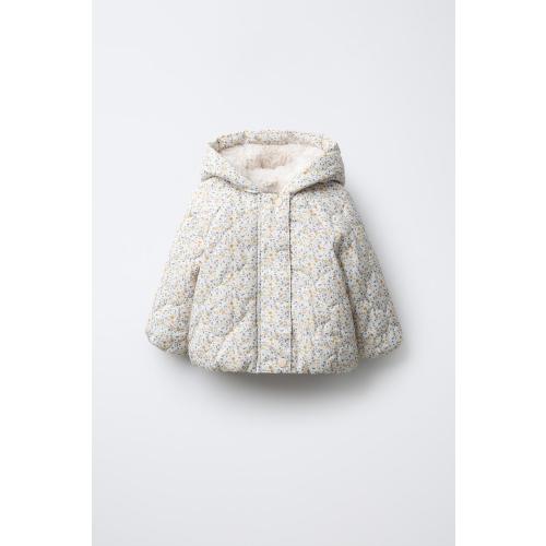 Floral Printed Jacket - 3-6M
