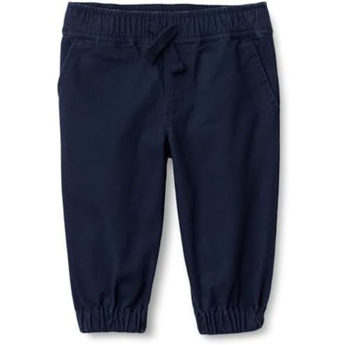 Amazon Essentials x Sofia Grainge Unisex Kids' Pull-On Twill Jogger Pants