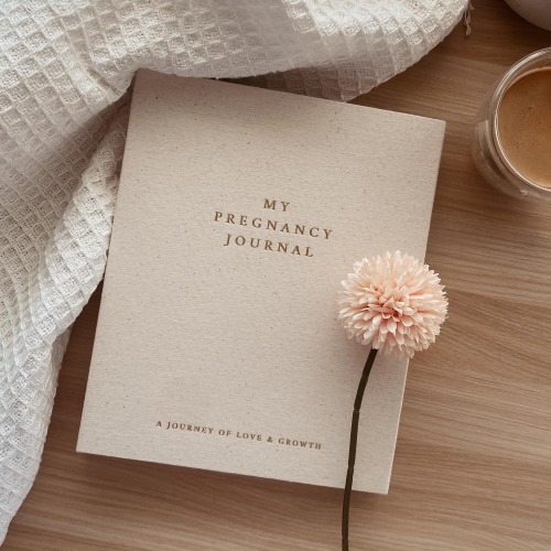 Pregnancy Journal (USA) - Pregnancy Planner Gift for Expectant Mother, Floral Pregnancy Record Book
