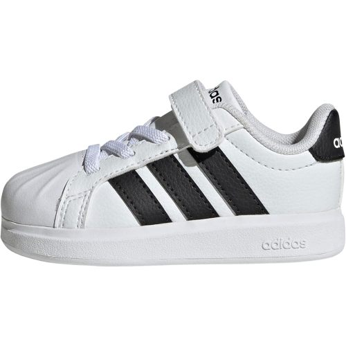 adidas Unisex-Child Streetalk Elastic Lace & Strap (Infant/Toddler)