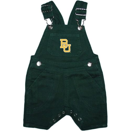Creative Knitwear Baylor University Baby and Toddler Short Leg Overalls