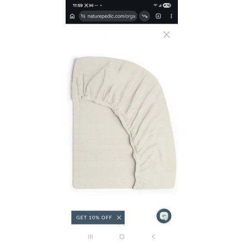 Organic Breathable Muslin Crib Sheets