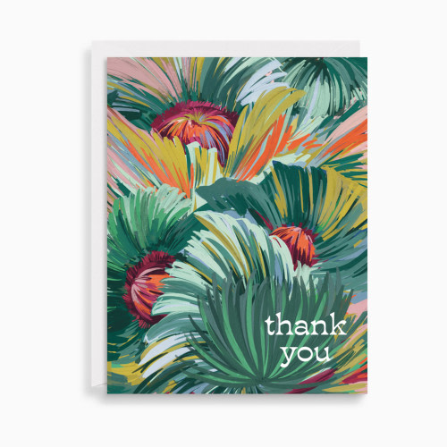 Paper Source Vibrant Landscapes Thank You Card Set (12)
