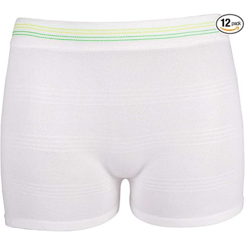 12 Pack Mesh Underwear Postpartum Must Have Hospital Provide Washable Breathable Undies for Delivery, Surgical,Traveling (S/M(12-38 in))