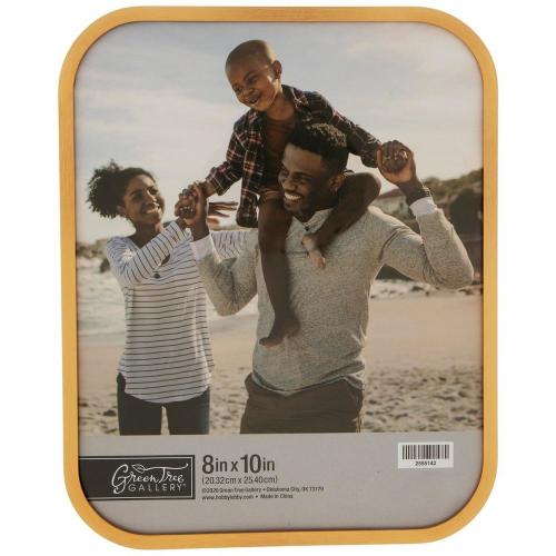 Rounded Corners Metal Wall Frame