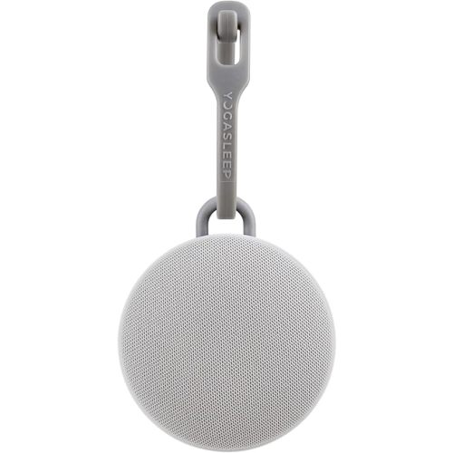 Yogasleep Hushh 2 Portable Sound Machine for Baby & Kids, New Reinforced Clip, Backlit Buttons, Night Light, 6 Soothing Natural Sounds, Easy to Use Timer, Volume Control, Toddler Lock, Noise Canceling