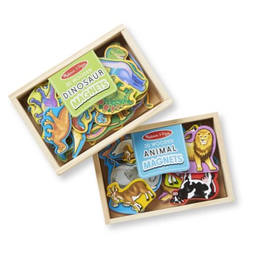 Wooden Magnets Bundle – Animals and Dinosaurs