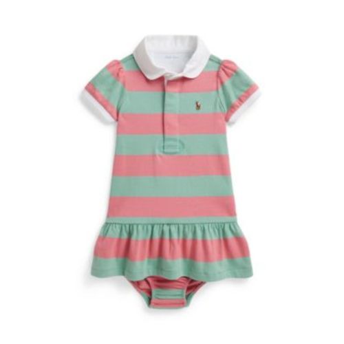 Baby Girls' Striped Rugby Dress and Bloomer