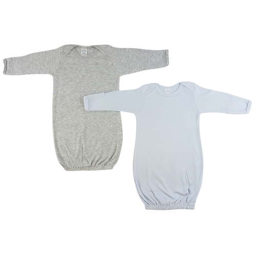 Bambini Boy Newborn Baby 2 Piece Gown Set