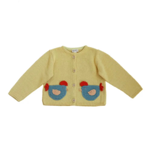 Arda cardigan  | Yellow