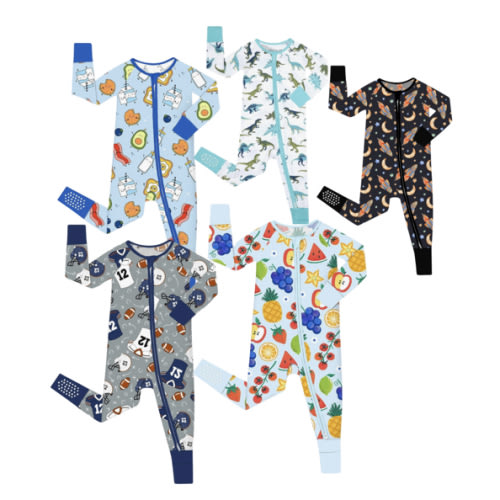 Assorted Sizes/Patternsbabee Reshinee Bamboo Pajamas