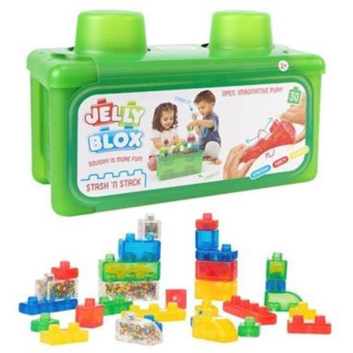 Jelly Blox 2-in-1 Stash & Stack Storage Case