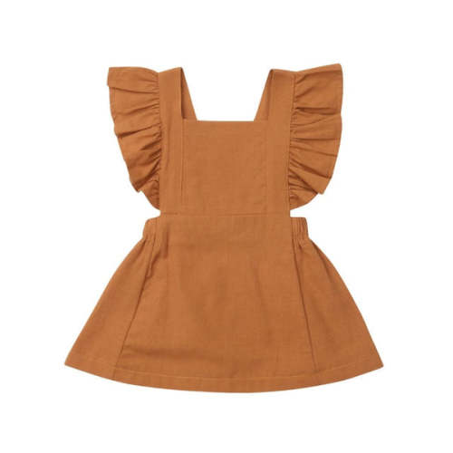6-12M Harlow dress in rust