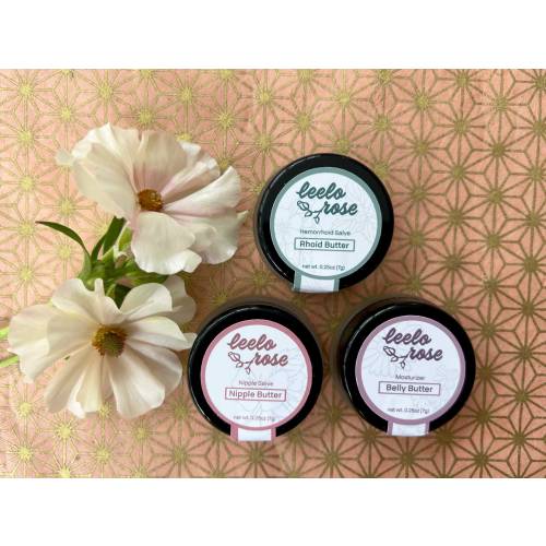All Natural Mama Balm Trio | Made With Clean Organic Ingredients | New Mom Gift
