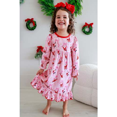 Girls Christmas Nightgown | Jolly Ribbons