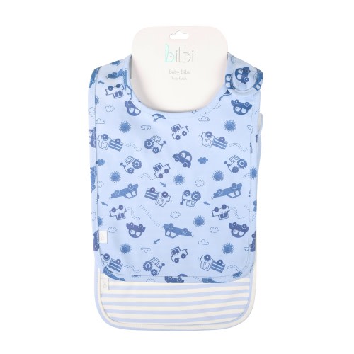 Bilbi Splash Bib Blue Fog One Size