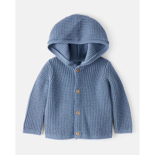 Baby Hooded Cotton Cardigan - Carter's | Carter's