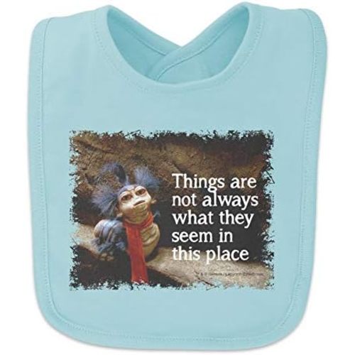 Labyrinth The Worm Quote Thing Are Not Always What They Seem In This Place Baby Bib