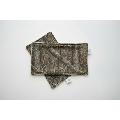 Camo Woodland Burp Cloths
