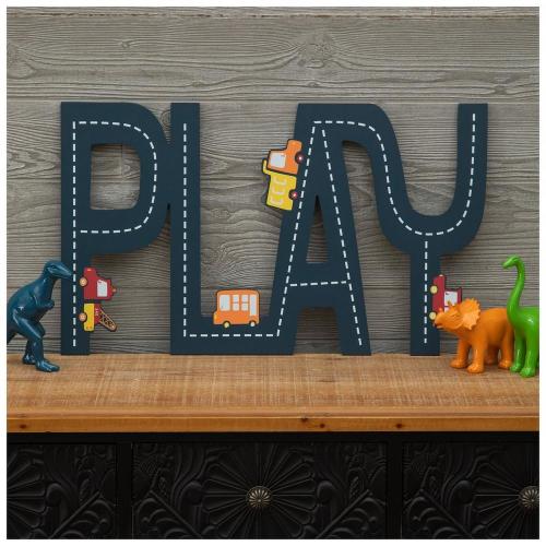 Play Wood Wall Decor