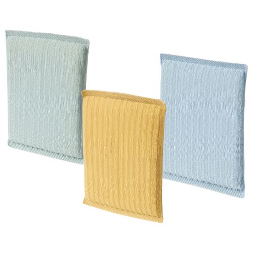 PEPPRIG Scrubbing pad - green blue/yellow