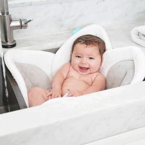 Baby Lotus Shaped Bath Seat for Newborns and Infants, Suitable - TikTok Shop