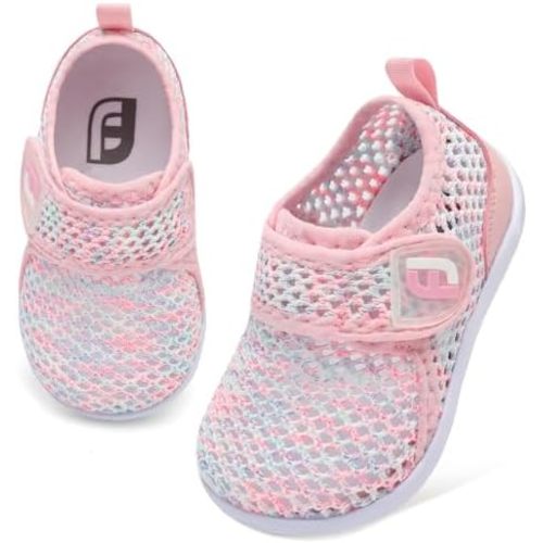 JOINFREE Baby Water Shoes Toddler Boys Girls Sandals Baby Lightweight Beach Swim Pool Shoes Kids Barefoot Quick-Dry Auqa Socks Infant First Walking Shoes