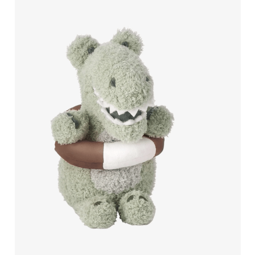 Alligator Plush Toy with Safety Preserver – Elegant Baby