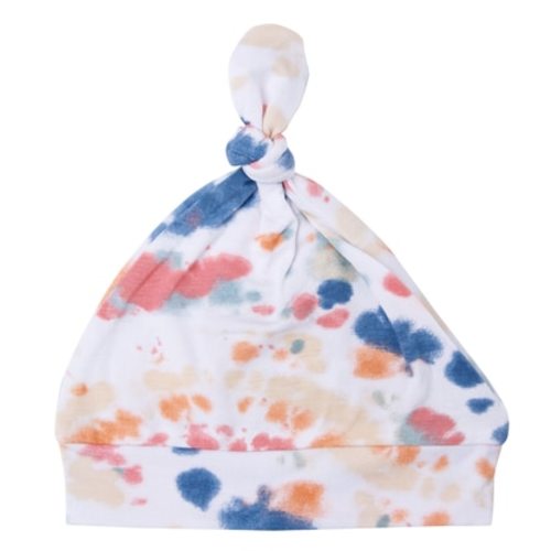Knotted Beanie, Canyon Haze Ray Tie Dye